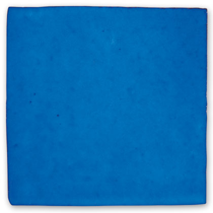 Cotto Vietri smaltato colorato blu amalfi